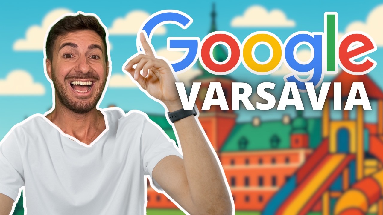 DENTRO GOOGLE A VARSAVIA: Non Sono Uffici… è un PARCO GIOCHI! 🤯