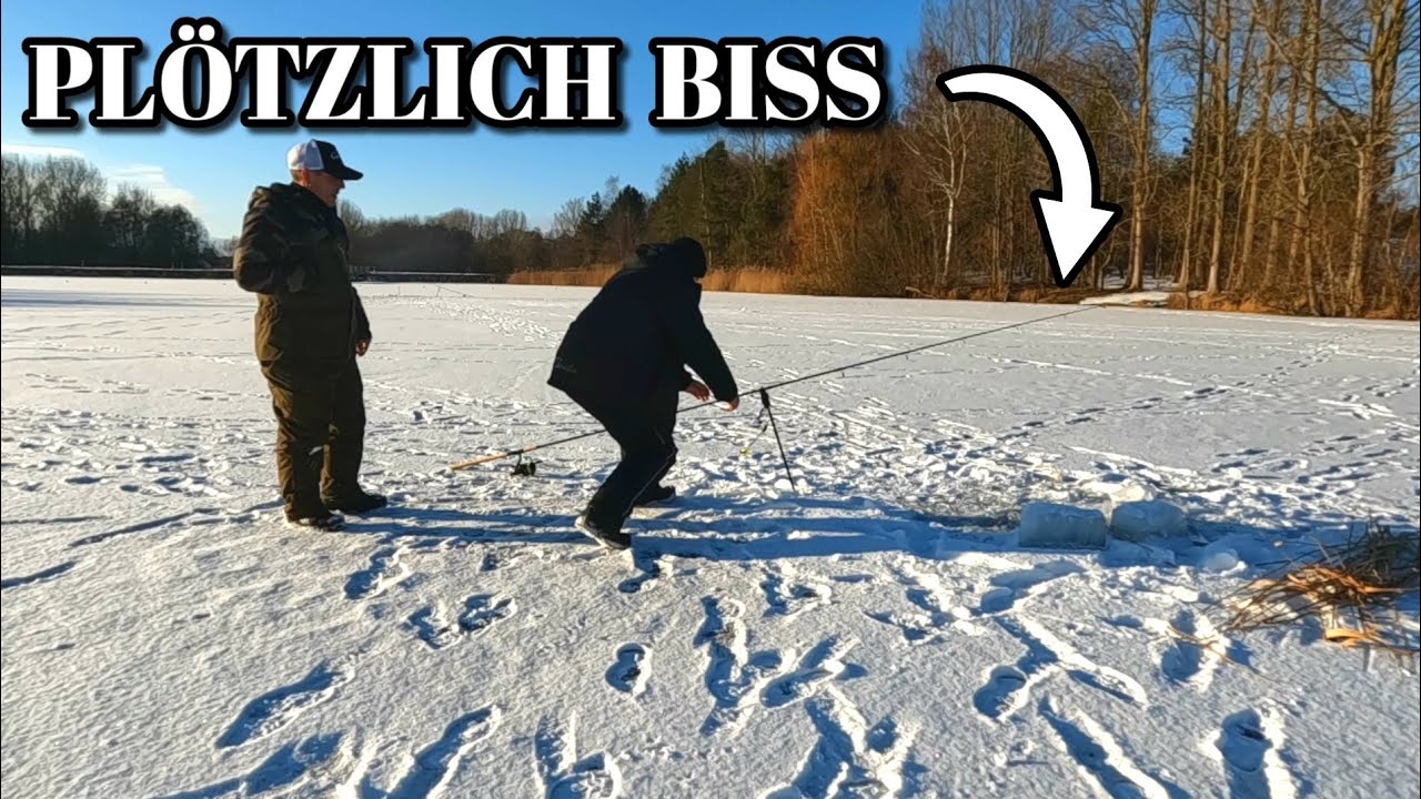 Im ewigen Eis. Angeln mit Köderfisch auf Raubfisch im Winter 2026. Eisangeln 