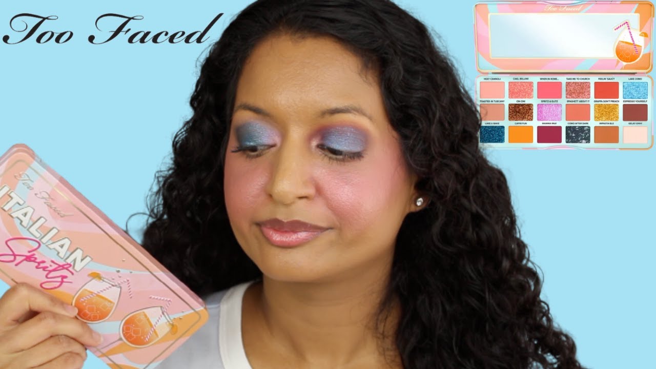 Too Faced Italian Spritz Eyeshadow Palette Review
