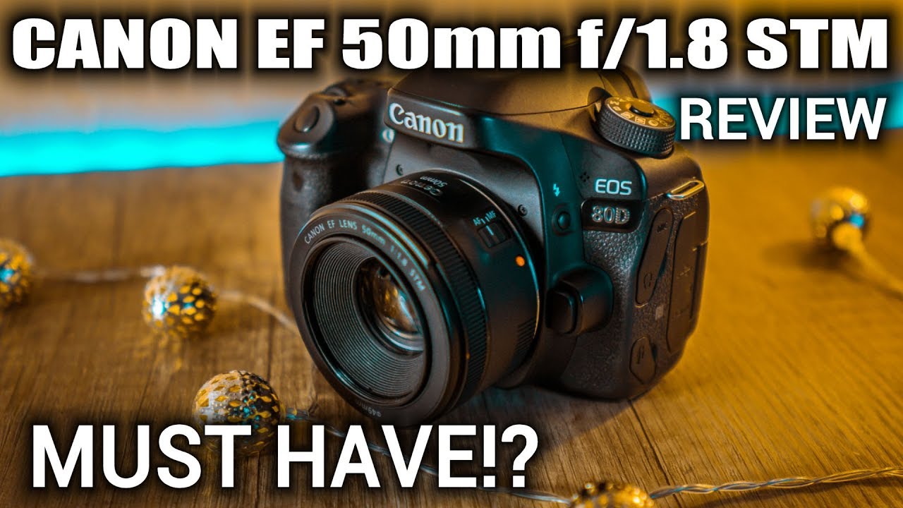 📸 Canon EF 50mm f/1.8 STM an der Canon EOS 80D - DIE MustHave Festbrennweite!?