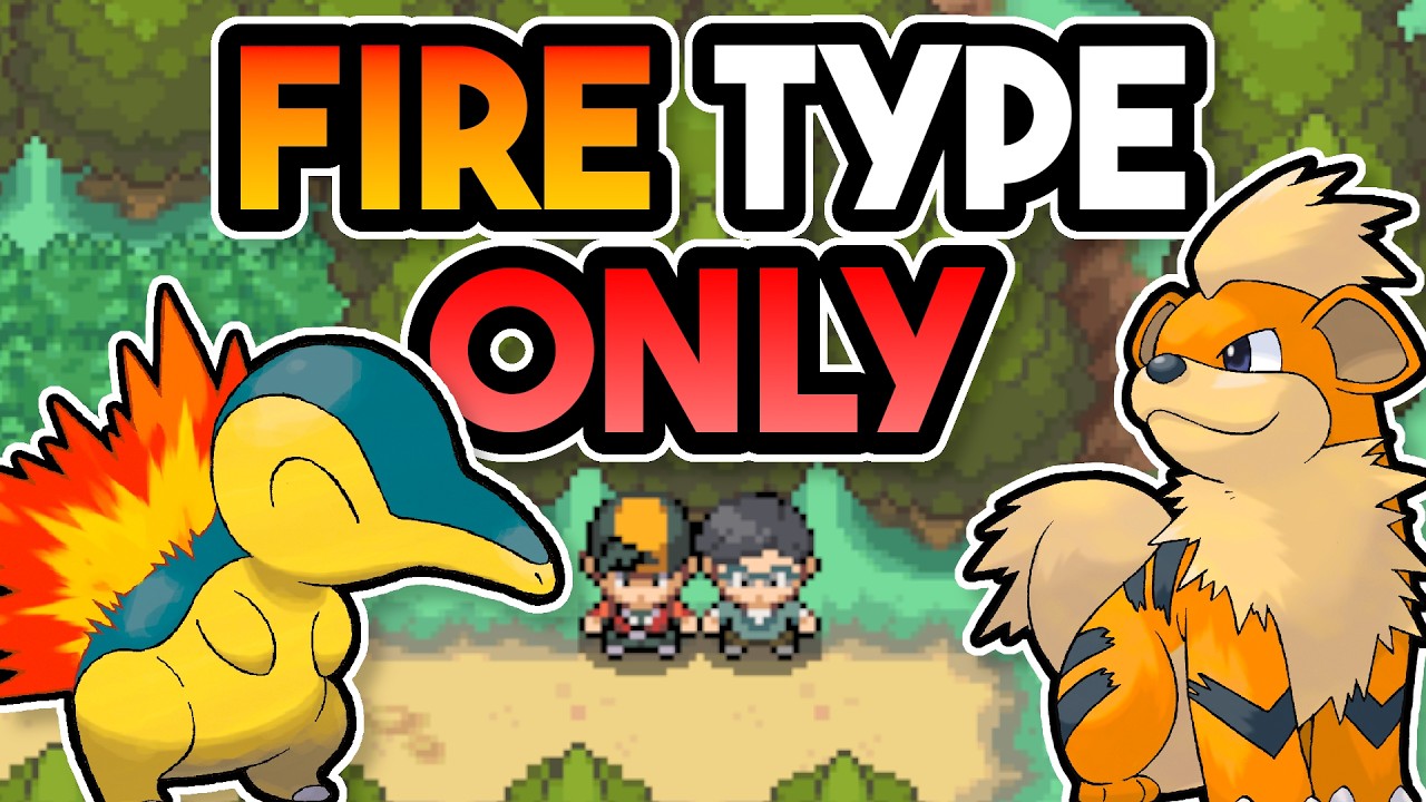Могу ли я победить Pokemon Heart Gold ТОЛЬКО покемонами огненного типа?