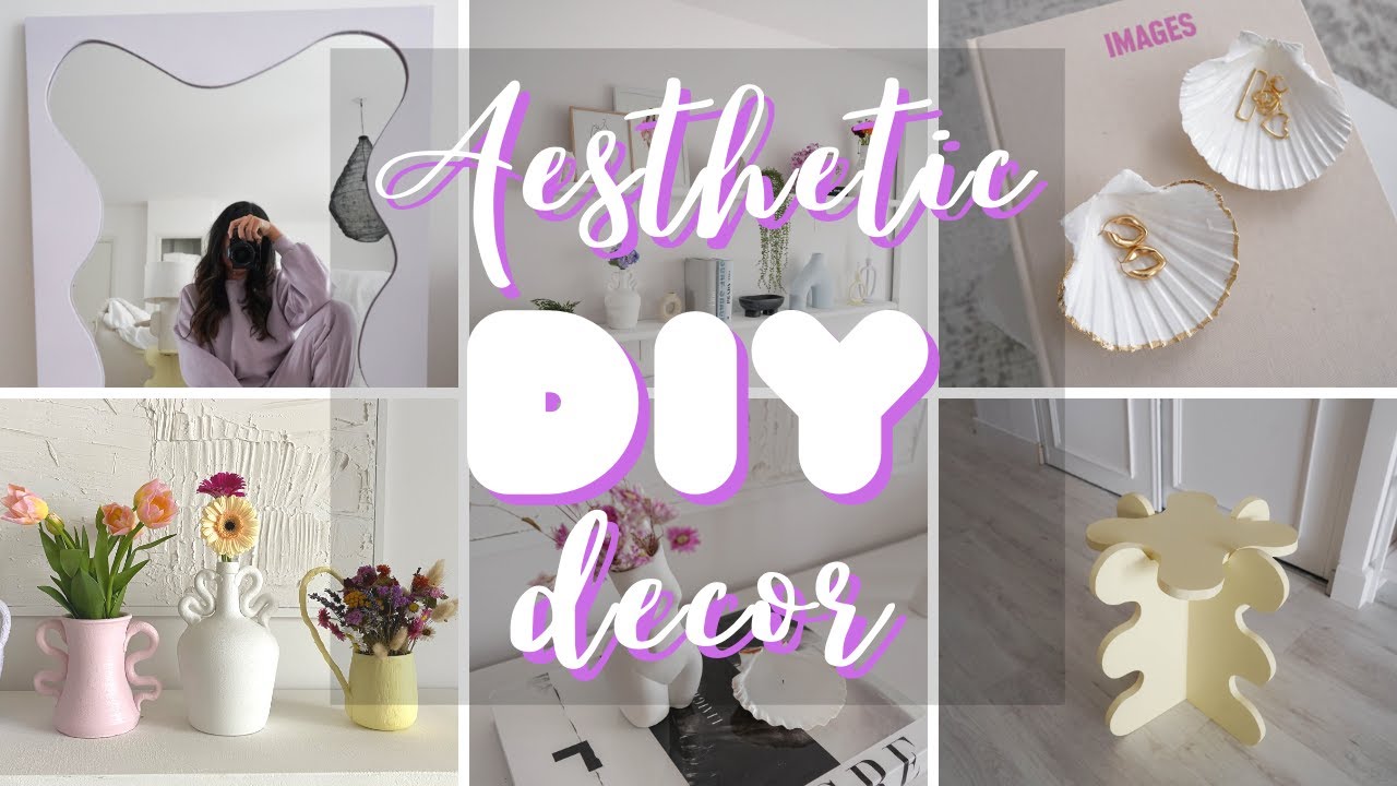 Je passe dans 7 à 8 et je décore mon appart avec 9 DIY deco inspirés des tendances Pinterest 🌷☁️🐚