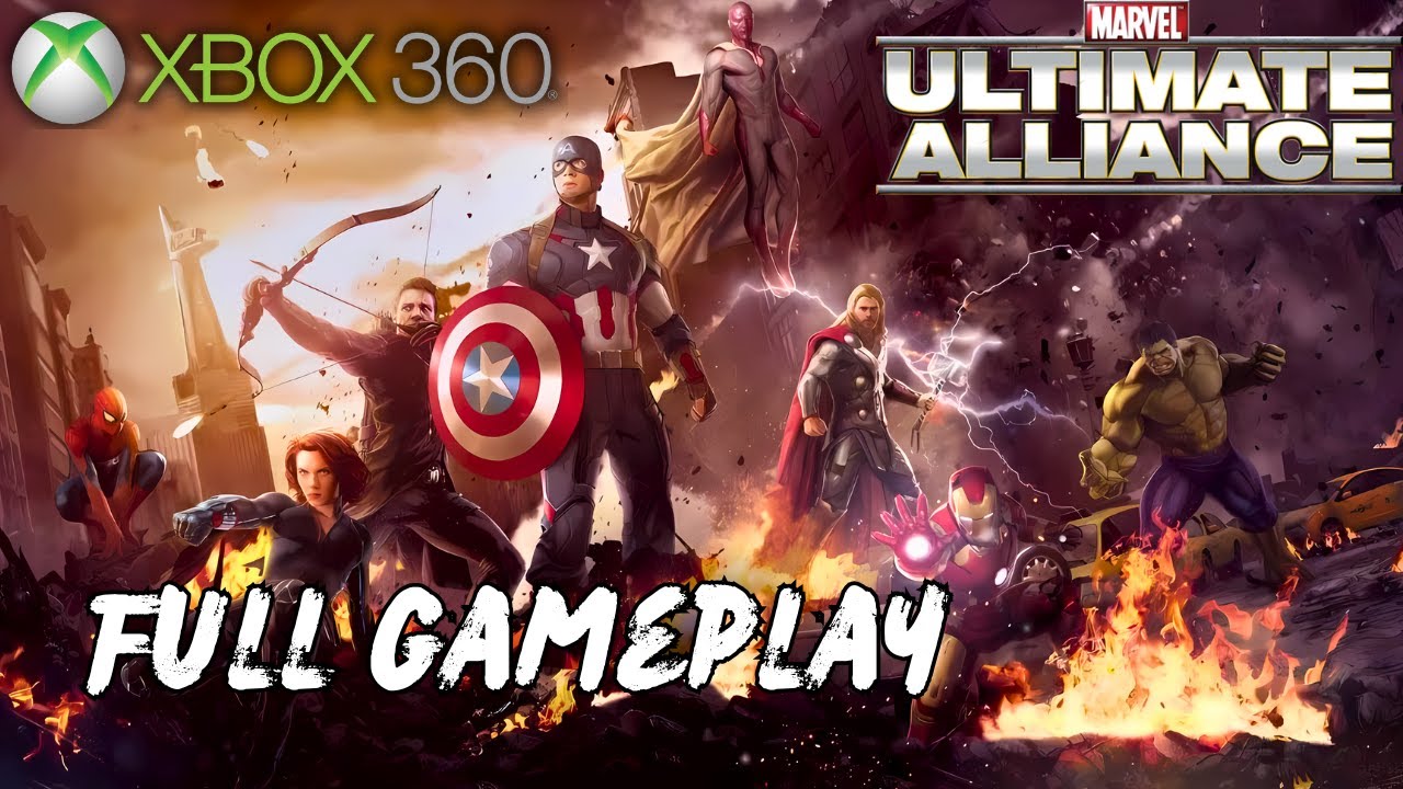 Marvel Ultimate Alliance Walkthrough FULL GAMEPLAY [4K] - No Commentary