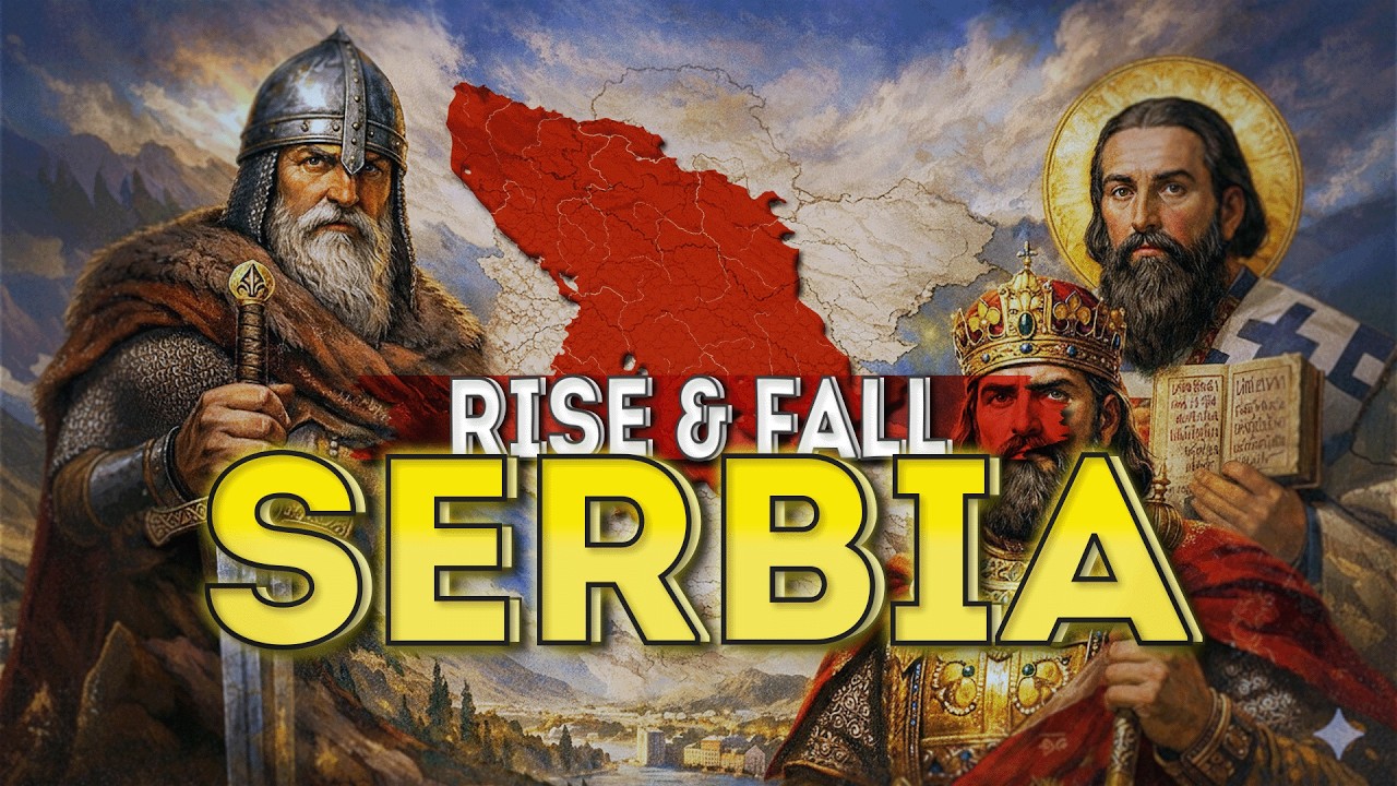 How Serbia Built And Lost an Empire (Mapped)