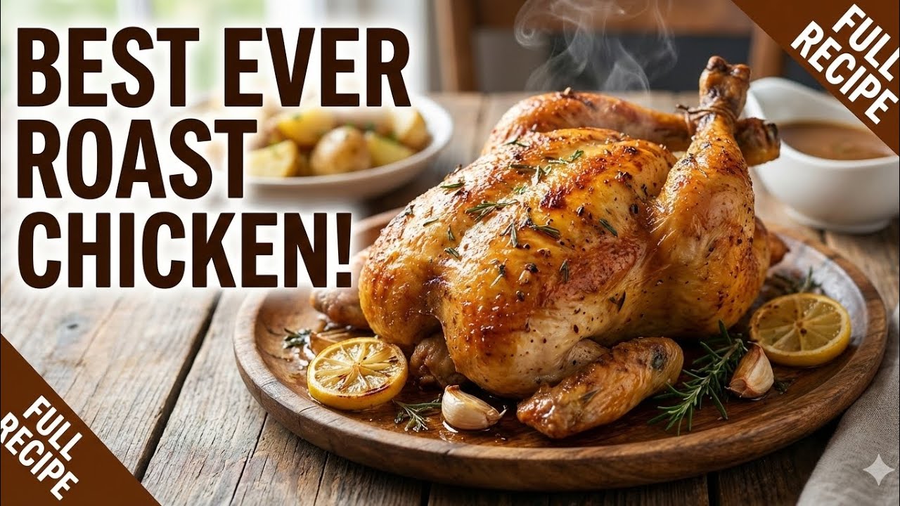 Sabse Asaan aur Tasty Roast Chicken Recipe | Best Ever Chicken Roast