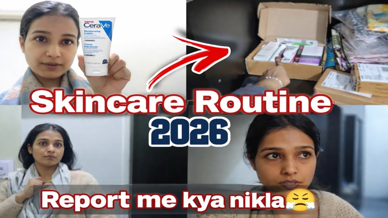 Urine Infection & Viral Nikla 😥|| Skincare Routine 2026 || Daily Vlog||