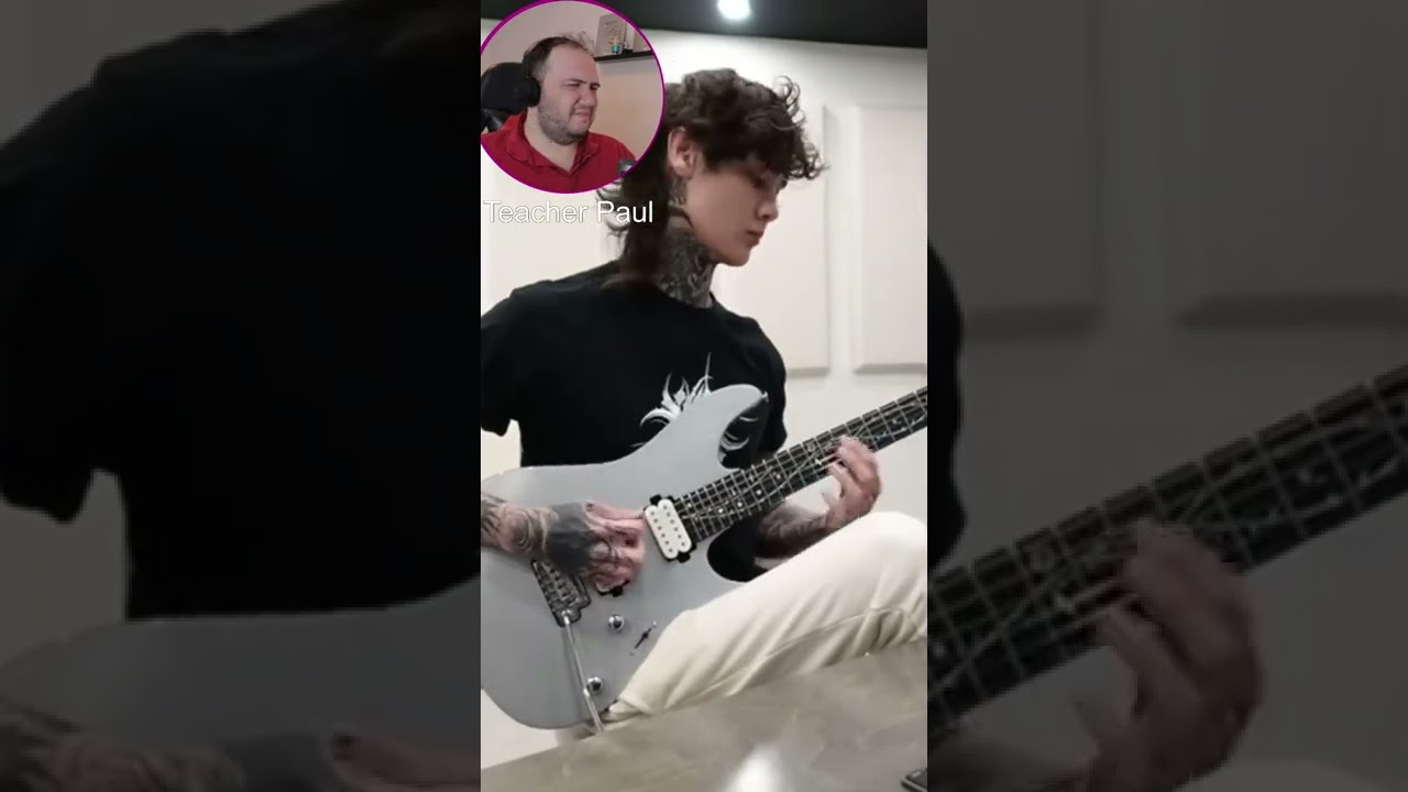 POLYPHIA - ABC RIFF REACTION  - TEACHER PAUL REACTS#shorts
