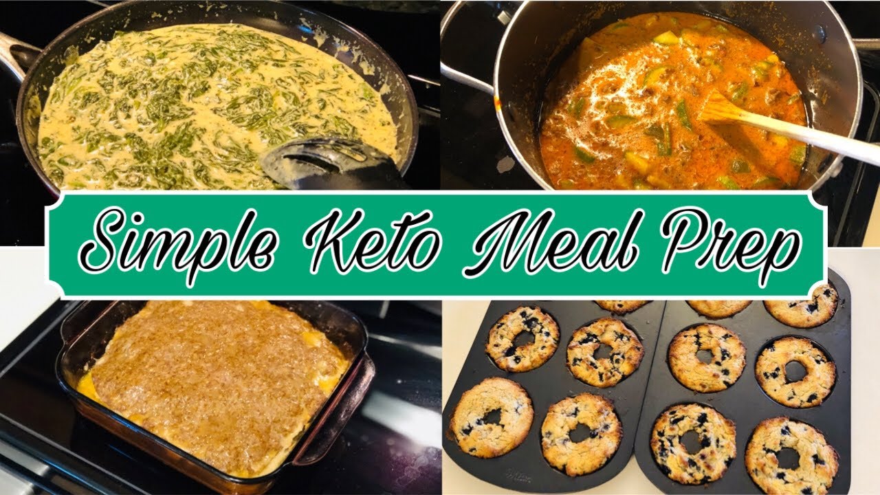 Lazy Keto Meal Prep/Batch Cooking| 4/30/20