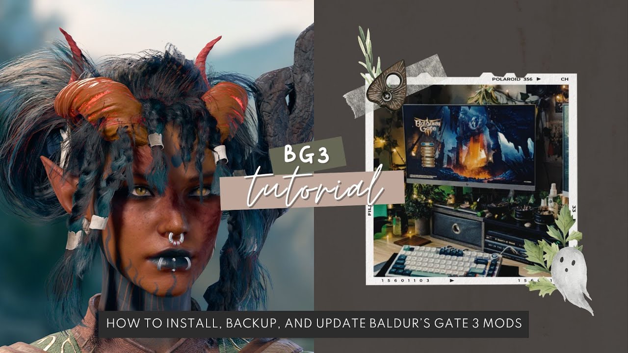 UPDATED FOR PATCH 7 || How to install, backup, and update Baldur's Gate 3 Nexus mods🎲
