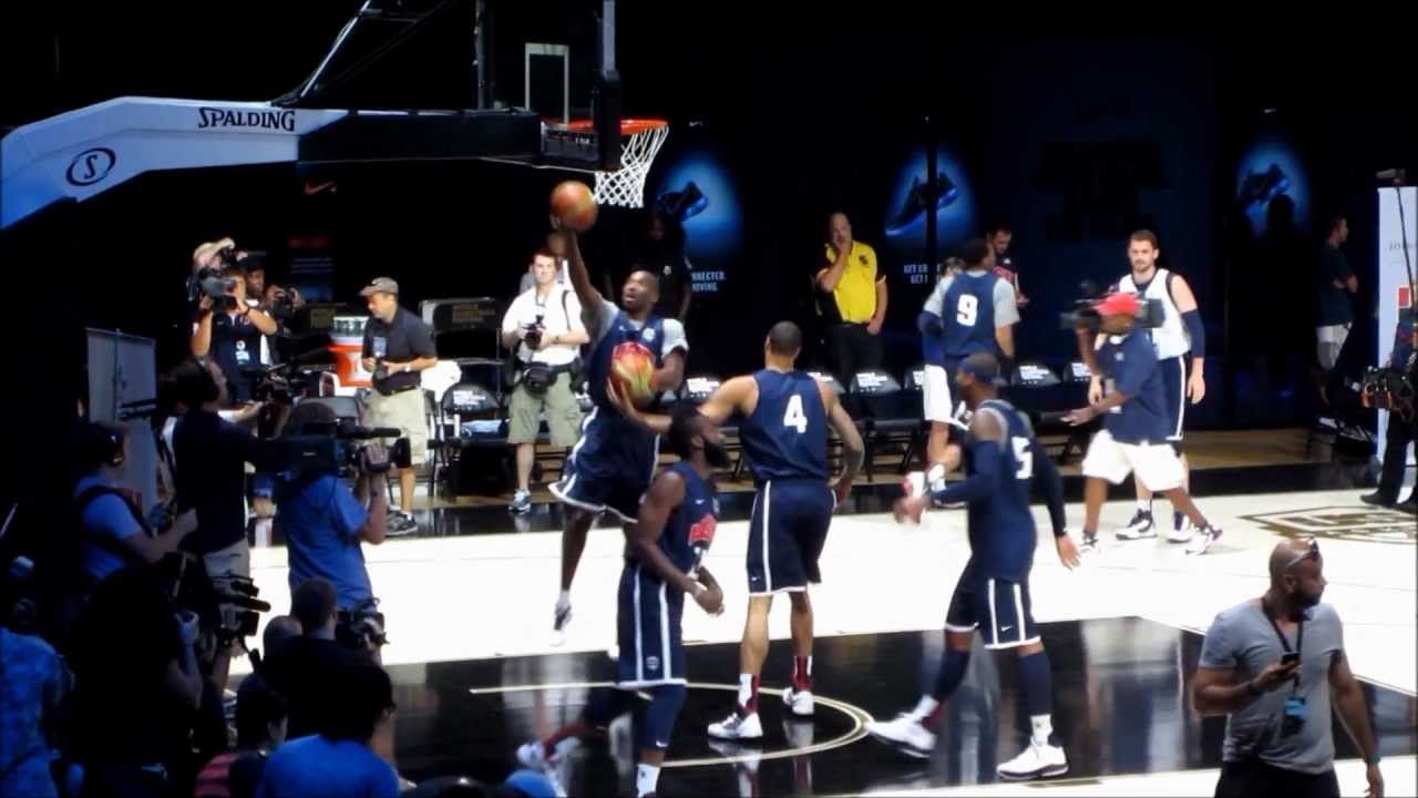 Kobe Practice - USA Basketball Team