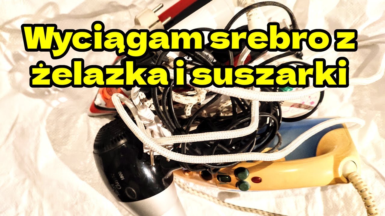 Wyciągam srebro z rzeczy których nikt nie chce| Śmieci na złom| gdzie szukać srebra?