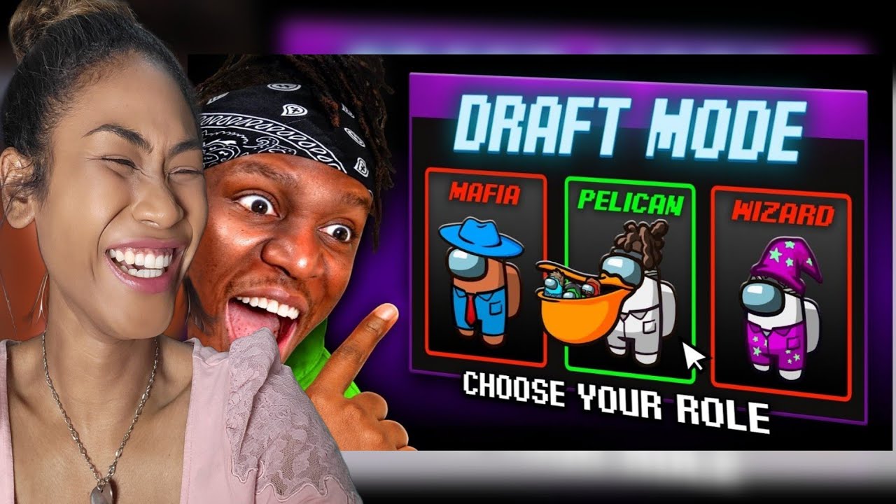 SIDEMEN AMONG US DRAFT MODE: CHOOSE YOUR OWN ROLE | Reaction