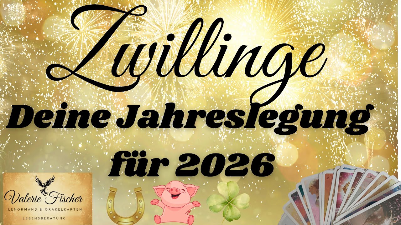 Zwillinge ♊️ Deine Jahreslegung für 2026 