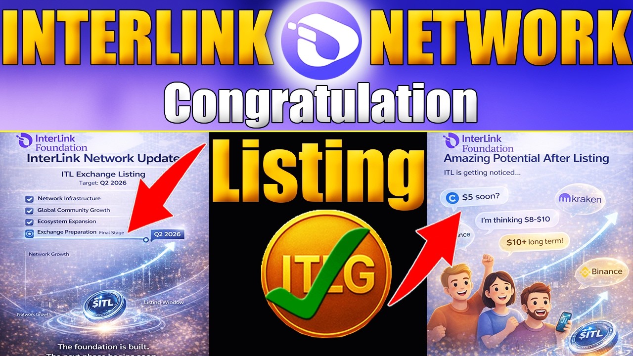 When Will Interlink Network Listing Start 2026? ✅ Last Step Before Coin Verification!