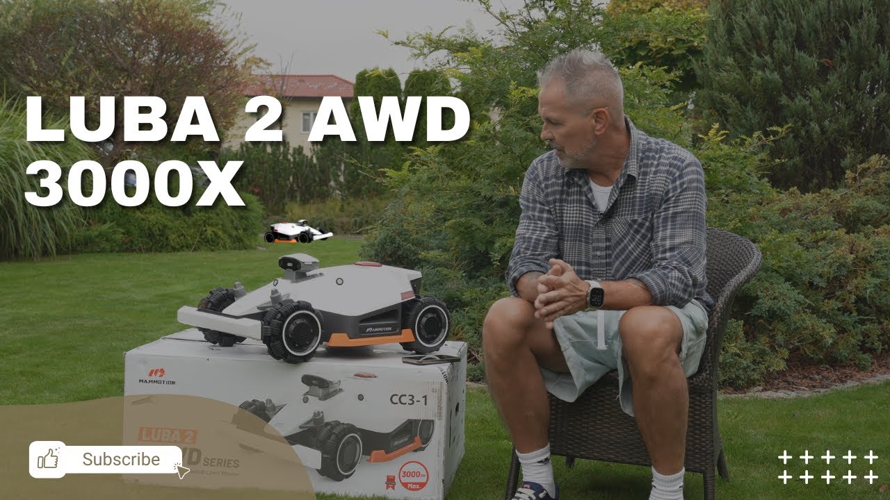 LUBA 2 AWD 3000X - kosiarka do trawy w super promocji.