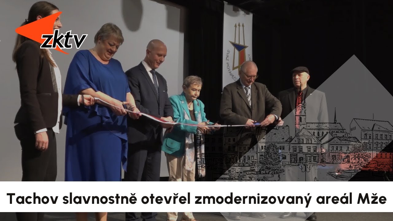 Tachov slavnostně otevřel zmodernizovaný areál Mže