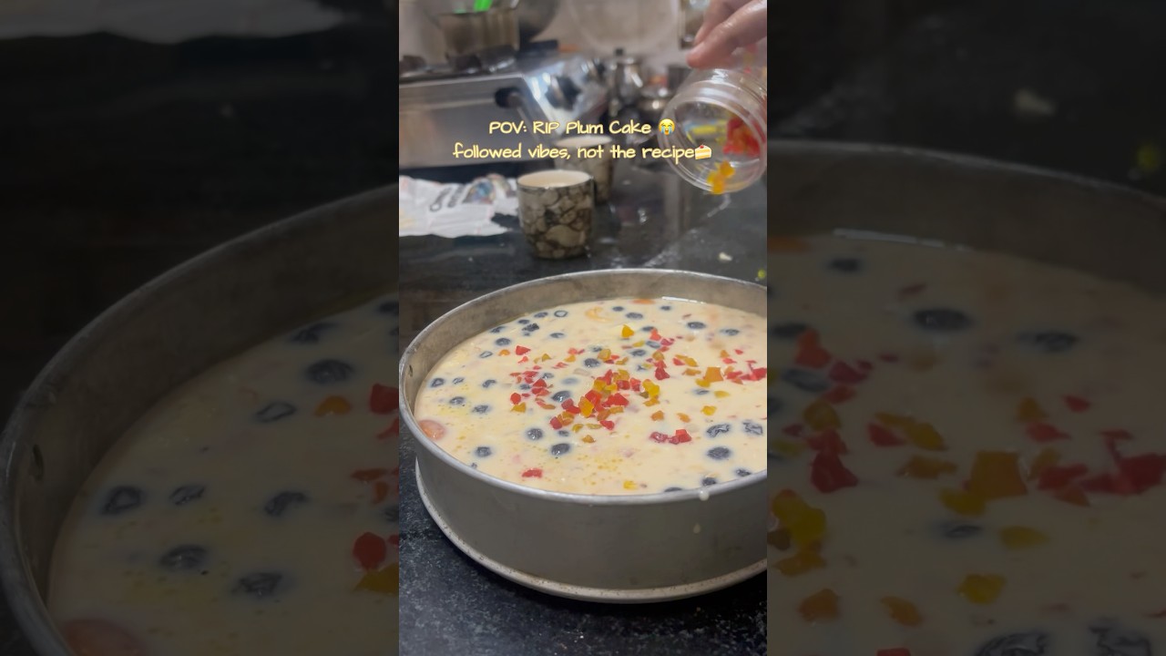 RIP Plum Cake 😭 | Kitchen Disaster 