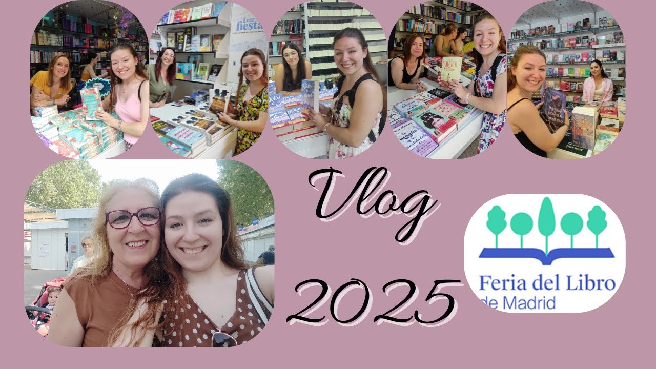 FERIA DEL LIBRO DE MADRID 2025 | Vlog 📚😍