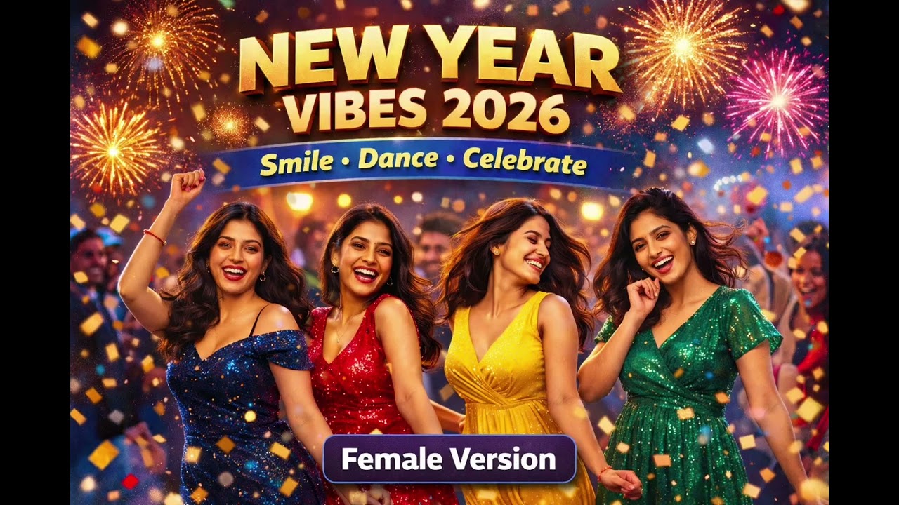 New Year Dance Song 2026 (Female Version)  Hindi Celebration Anthem | Street Truth Music (re-upload)