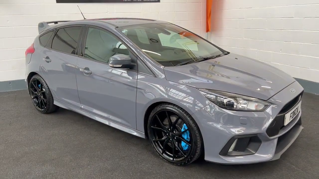mk3 Ford Focus RS AWD Stealth Grey, * 2 Owners, Low Miles, Lux Pack, Forged Alloys, Shell Seats *