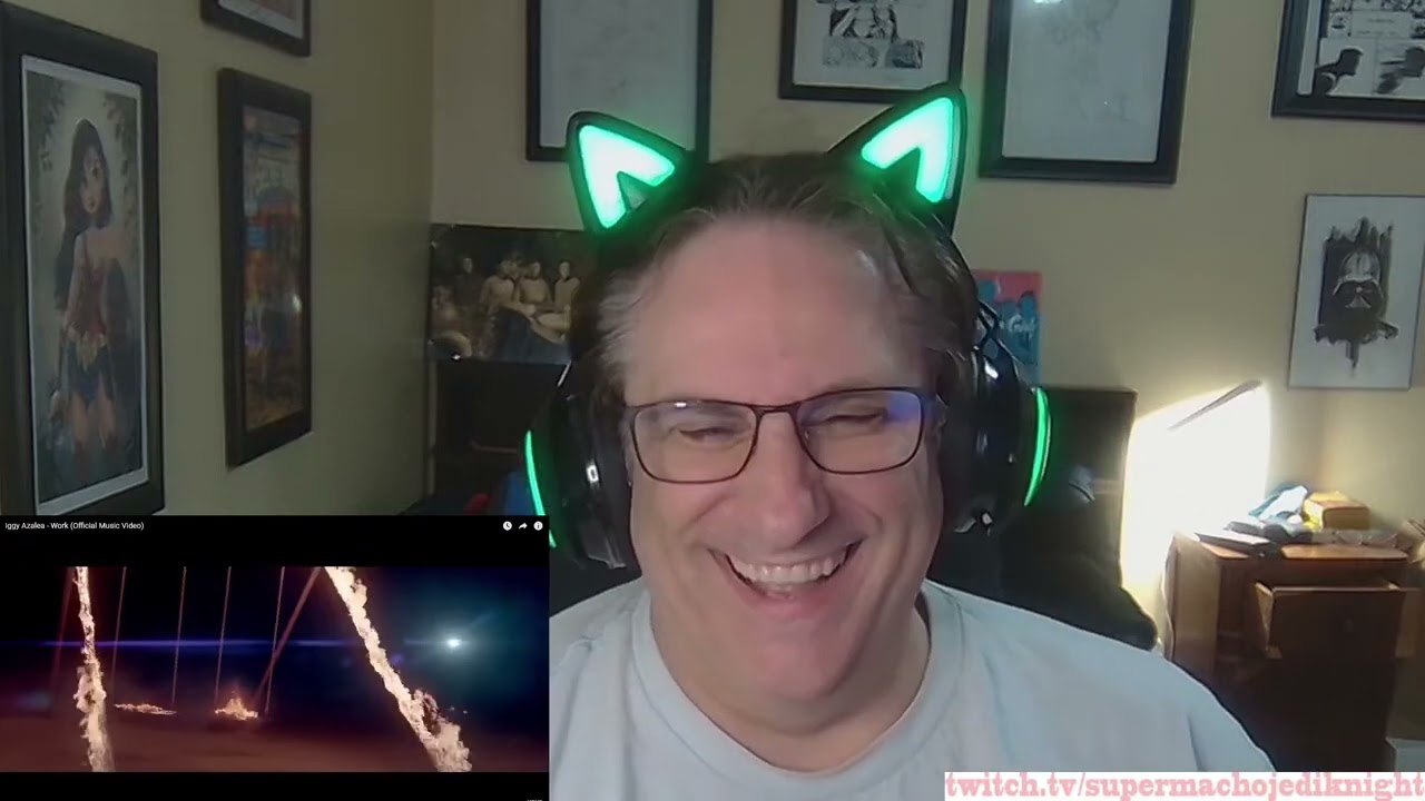 Iggy Azalea Work Reaction