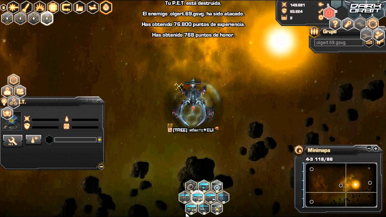 DarkOrbit ~ιиfιиιтo[Ќ!Δ¹]~ en PVP