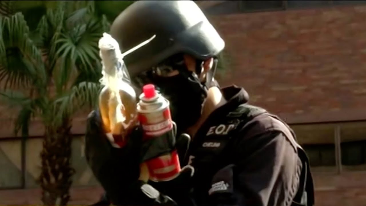 Police find petrol bombs, gasoline on PolyU campus