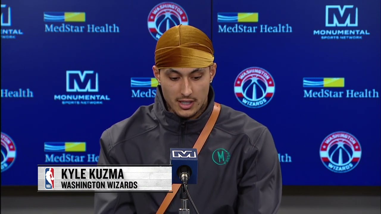 Kyle Kuzma player of Wizards postgame interview 12 30 2024