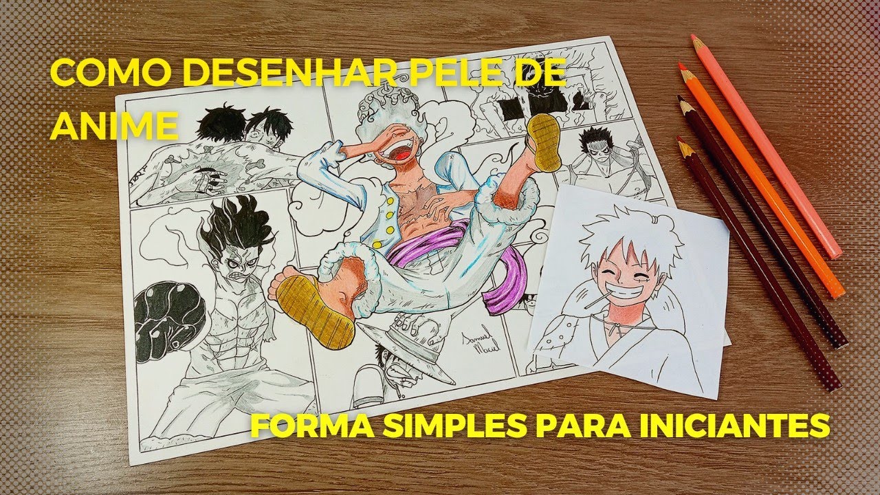 COMO COLORIR PELE DE ANIME - FORMA SIMPLES PARA INICIANTES