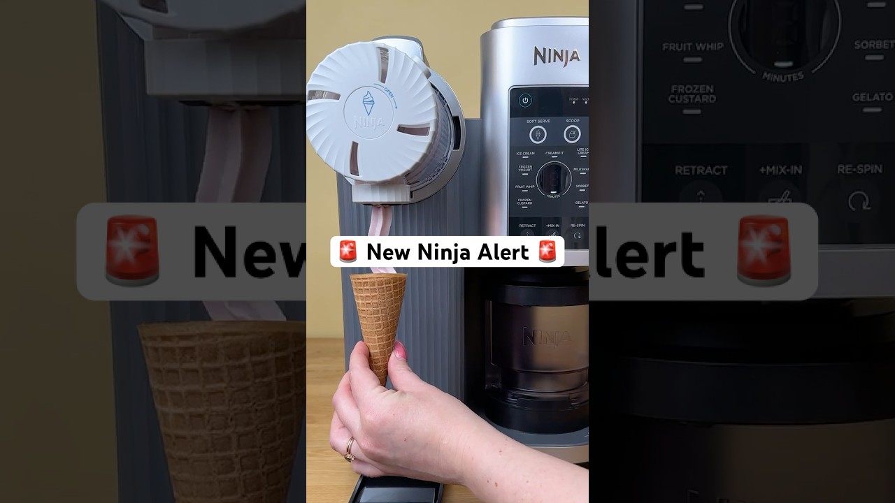 🚨 New Ninja Alert 🚨 Unboxing the Ninja Swirl&trade; by CREAMi&trade;. 📦 🍦