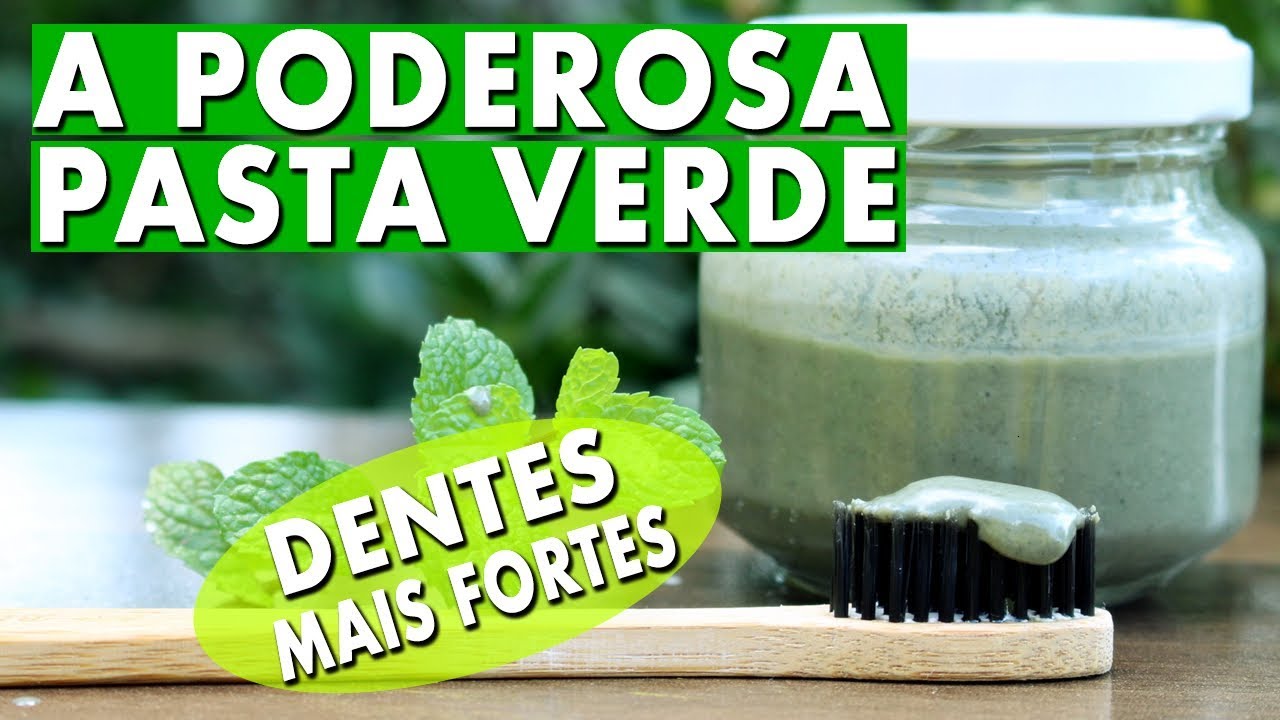 Poderosa Pasta de Dentes Verde | Super Remineralizadora e detox | Fácil e Caseira