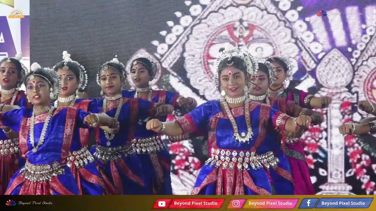 Odishi Dance By STD-VIII & IX Girls | Aryan Public School - 26TH Annual Day Celebrations 2025