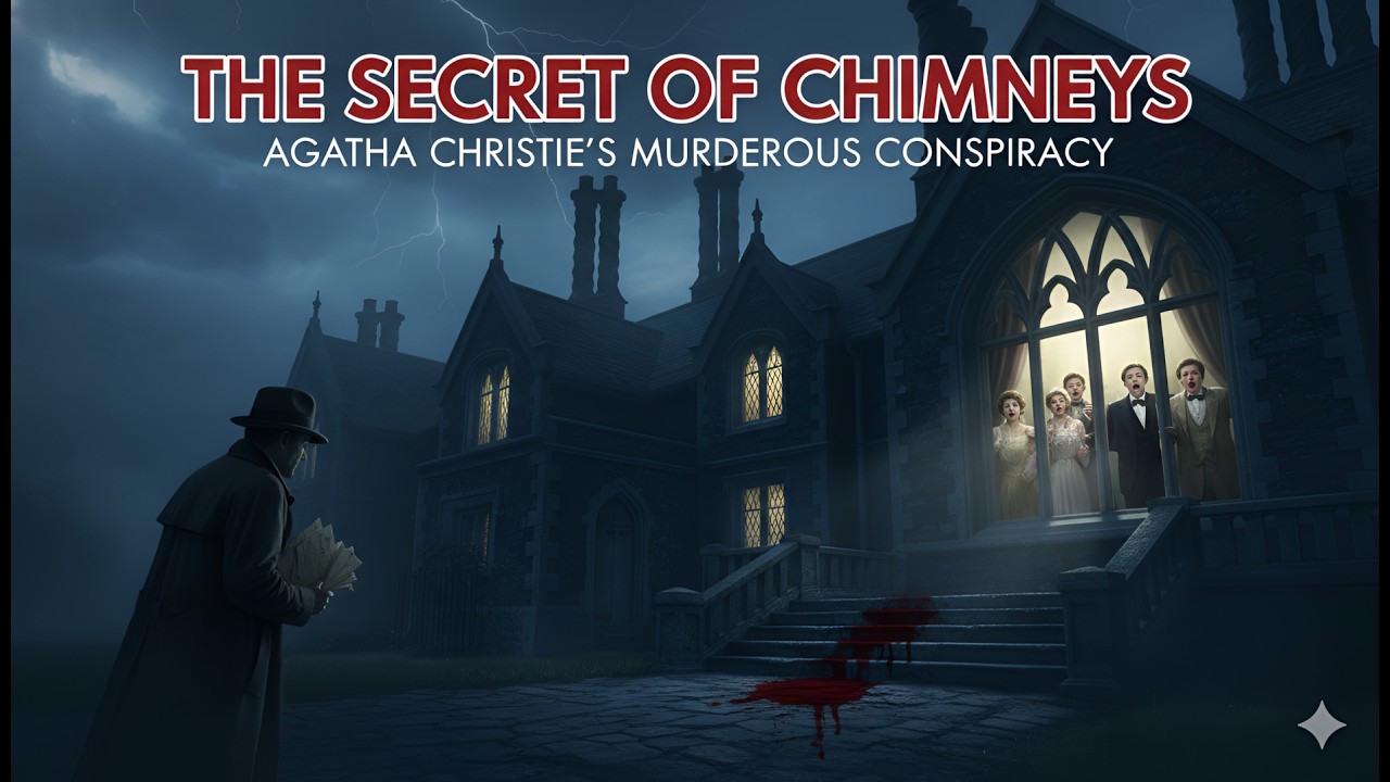 The Secret of Chimneys by Agatha Christie #audiobook #agathachristie #detective #thriller #mystery