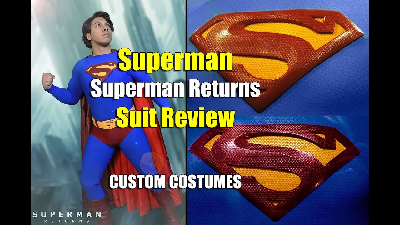 Superman (Superman Returns)  Custom Costumes Suit Review