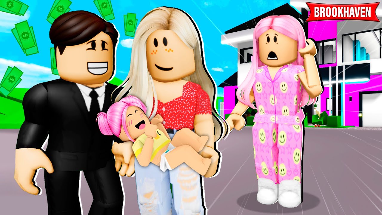 A MENINA DESCOBRIU que FOI COMPRADA pelos PAIS! Historinha Brookhaven ROBLOX