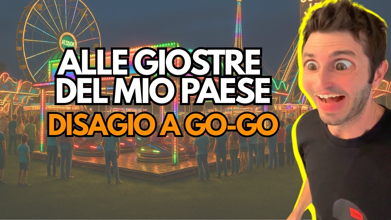 IO A 14 Anni alle GIOSTRE del Mio Paese | DISAGIO E TAMARRI A GO-GO