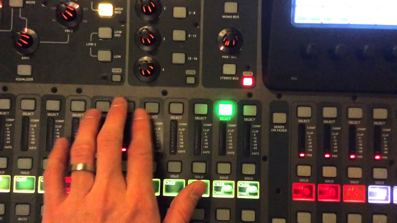 radius Audio Training - Behringer X32 - Crowd Mics