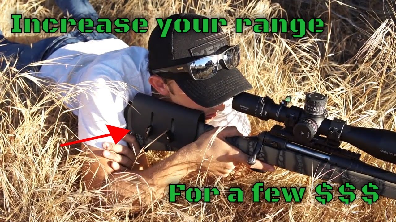 How to make a cheek riser for your rifle!