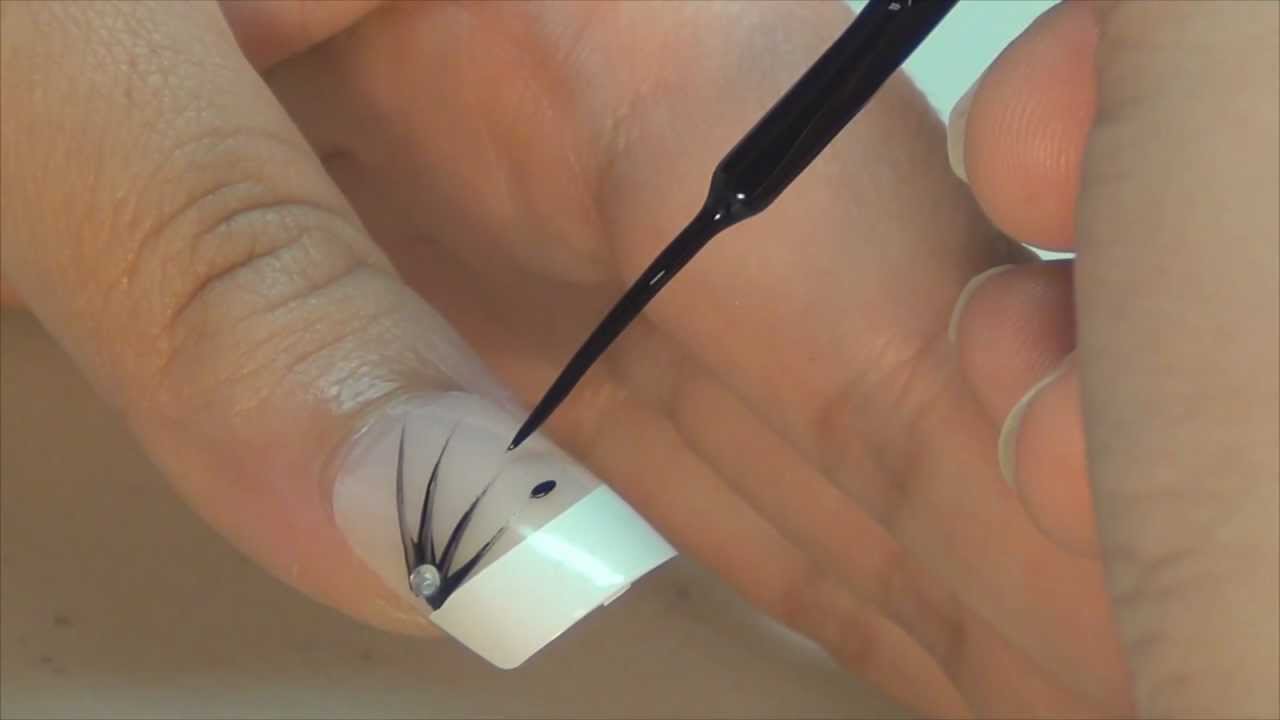 SIMPLE French Nail Art Design 2013