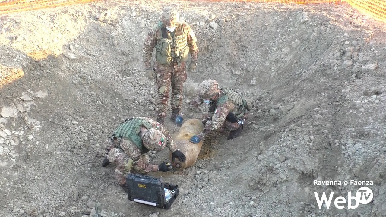 Iniziate le operazioni di bonifica della bomba della Seconda Guerra Mondiale a Granarolo