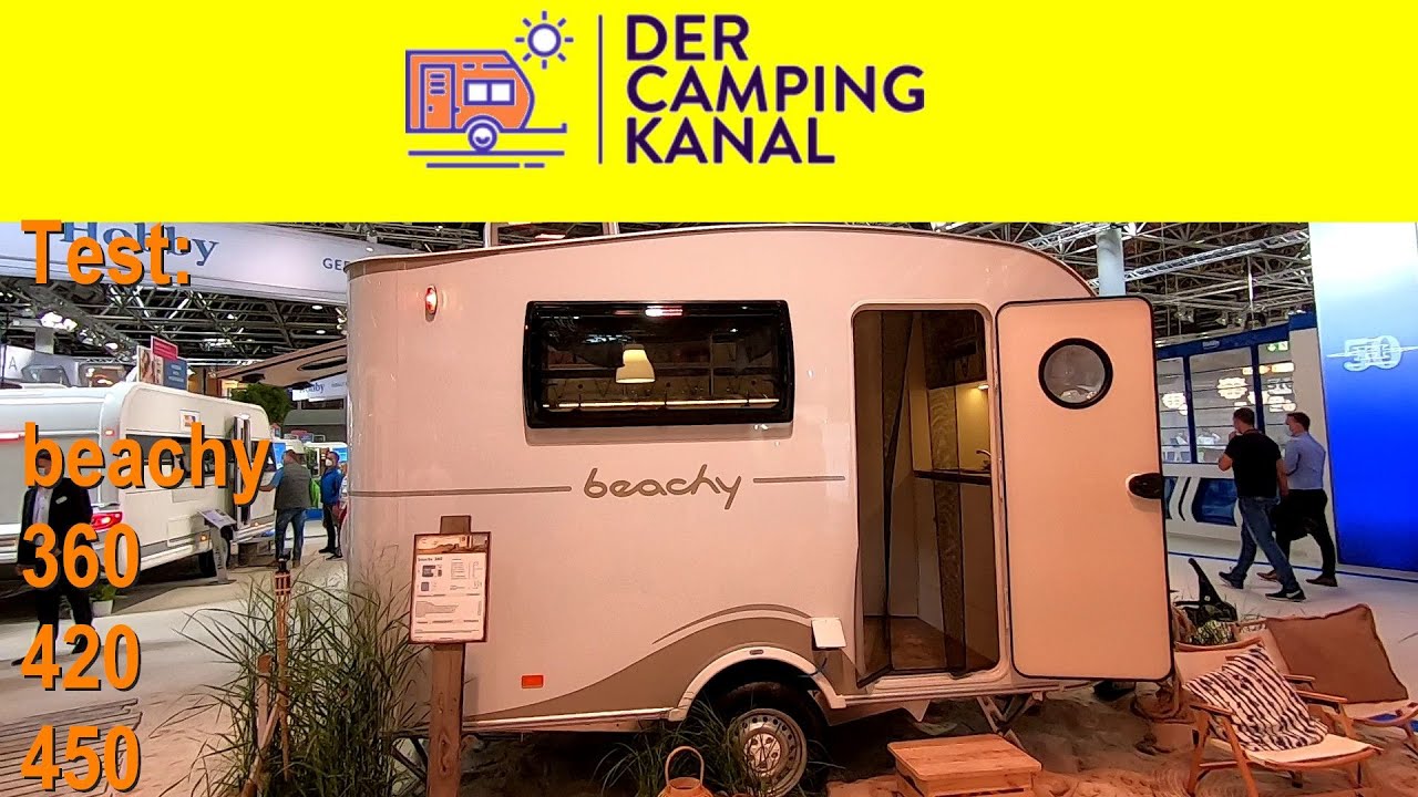 Erster Test! (Hobby) beachy 360 / 420 / 450 Caravan Salon 2021