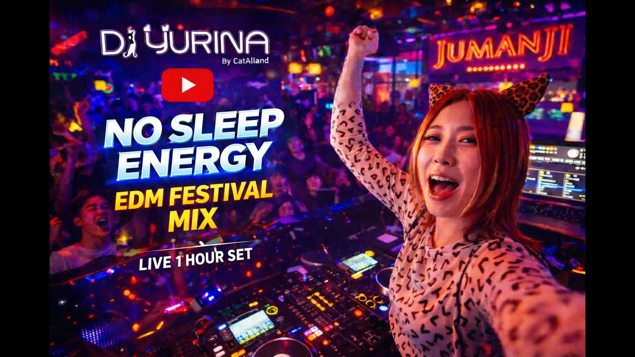 NO SLEEP ENERGY – BIG ROOM & FESTIVAL EDM LIVE DJ SET | TOKYO NIGHTCLUB