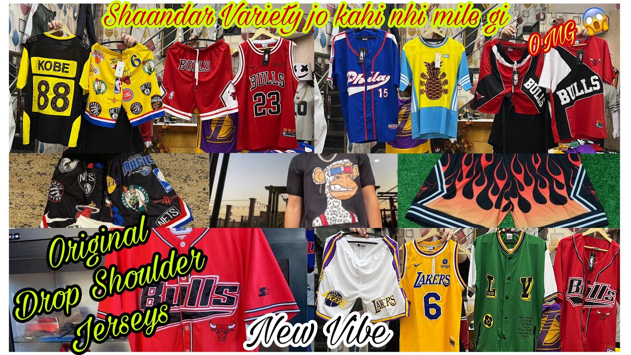 💯Wholesale Original Drop Shoulder Jersey आग लगाने वाले Articles New Vibe Best Premium Shop Ludhiana