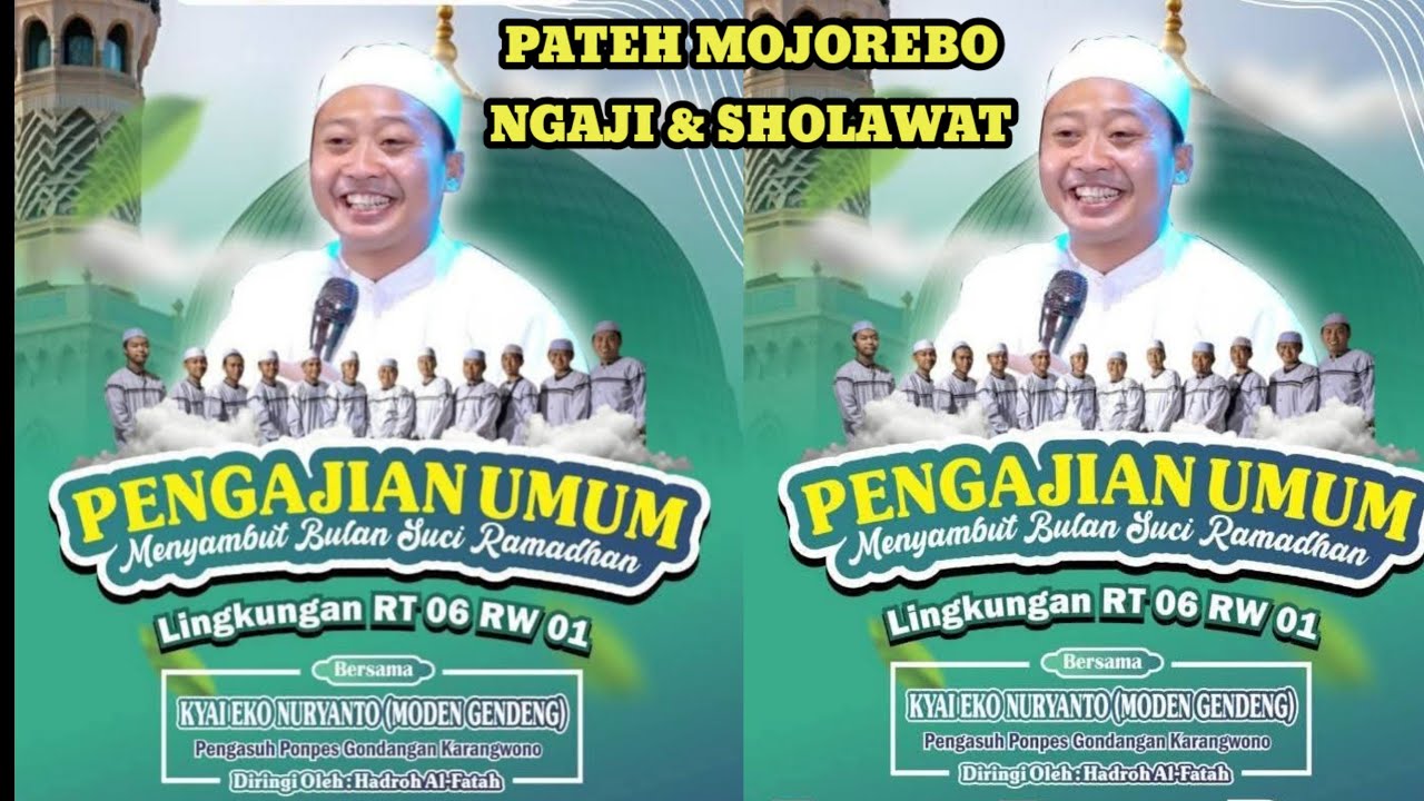 🔴 Pateh Mojorebo Wirosari Ngaji & Sholawat Kh Ahmad Nuryanto Pati Mbah Moden Gendeng Hadroh Al Fatah