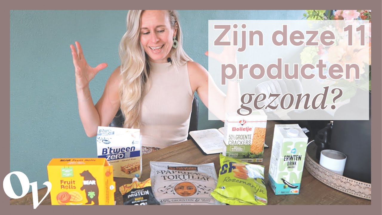 11x Is dit gezond? Oa. Proteïneyoghurt, groentewraps & Fruitrolls //OPTIMAVITA