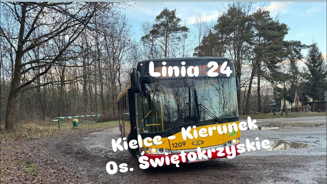 KIELCE - Linia 24 Os. Świętokrzyskie