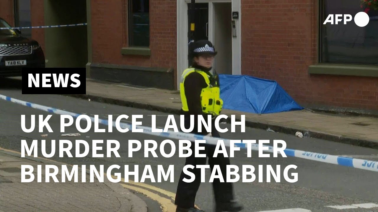 UK police launch murder probe after mass stabbing in Birmingham | AFP