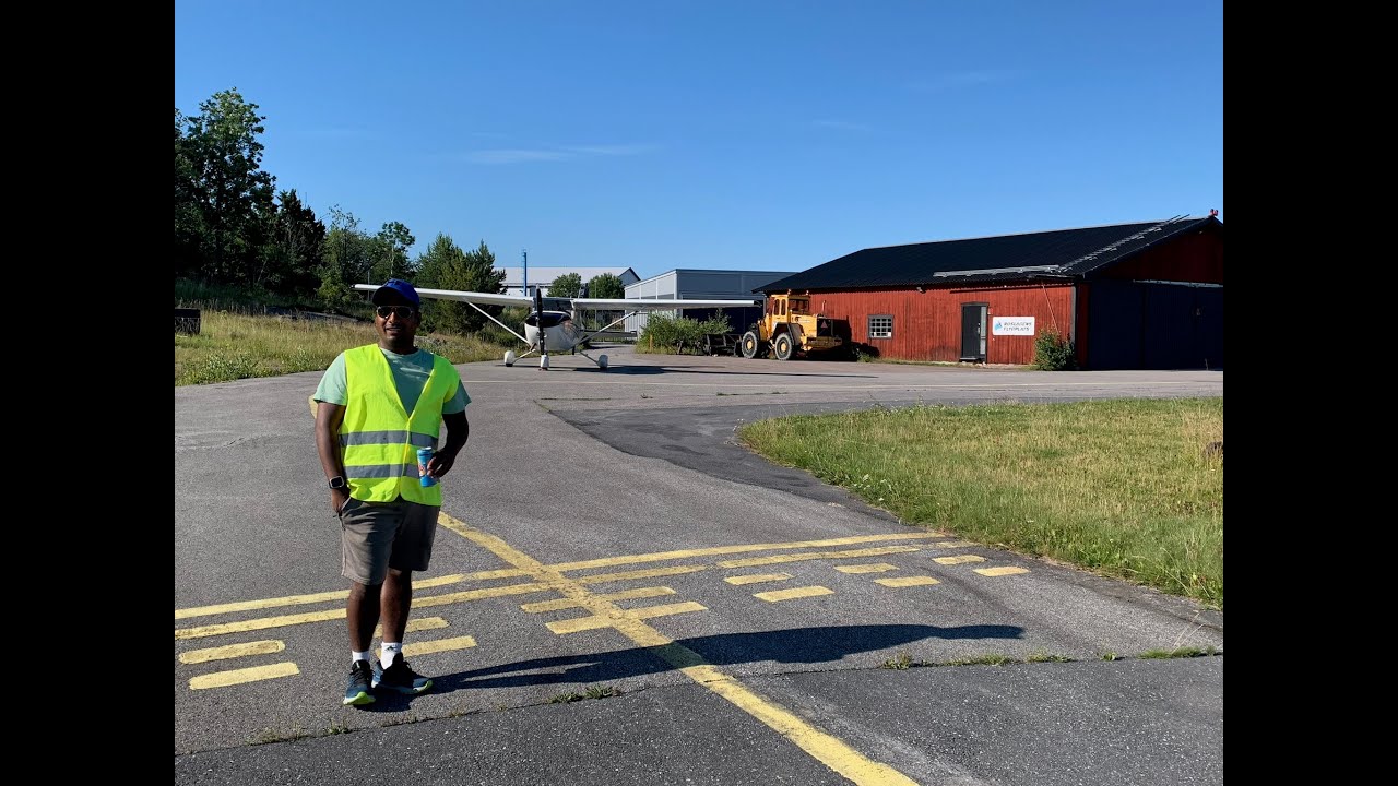 VFR: Ep2 Nordic Sky trip - Roaming in Sweden with our Cessna 172