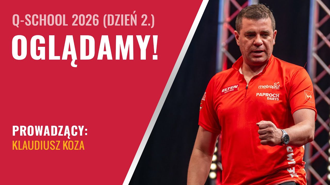 🔴 LIVE: Q-School 2026 | dzień 2.