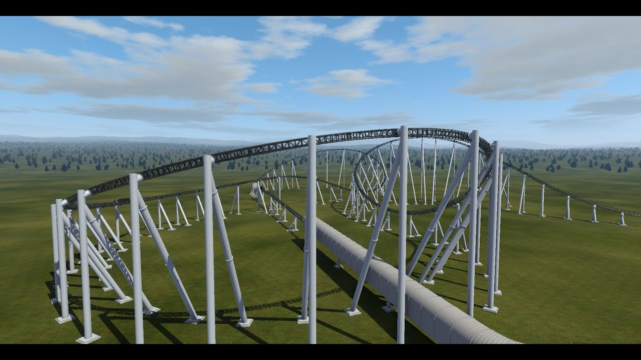 Fast accelerating coaster - No limits 2